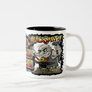Em Dois Tons Caneca de café do ferreiro