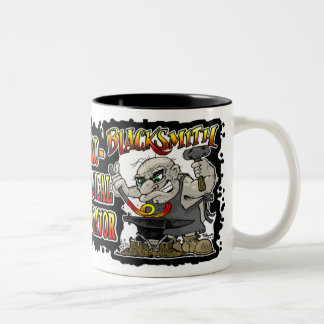 Em Dois Tons Caneca de café do ferreiro