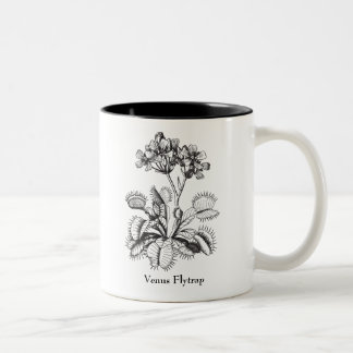 Em Dois Tons Caneca de café do Flytrap de Venus