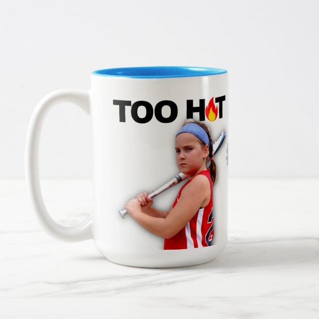 Em Dois Tons Caneca de café do KR da glória 10U (Esquerda)