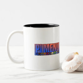 Em Dois Tons Caneca de Café do Menu Pi da Moda – Presente Diver