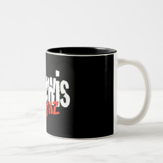 Em Dois Tons Caneca de café do Sr. Lewis Returnz