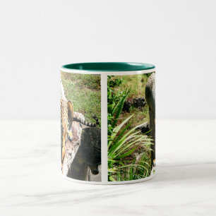 Em Dois Tons Caneca de café do tigre