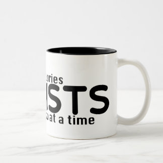 Em Dois Tons Caneca de café dos pianistas