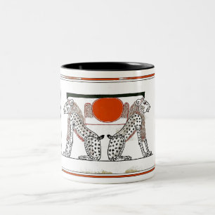 Em Dois Tons Caneca de café egípcia