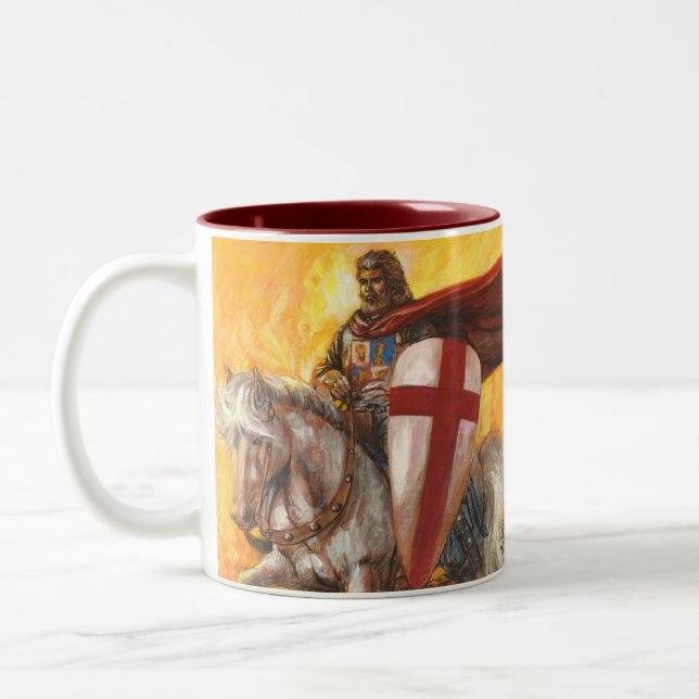 Em Dois Tons Caneca de café El Cid (Esquerda)