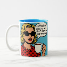 Caneca de café engraçada 