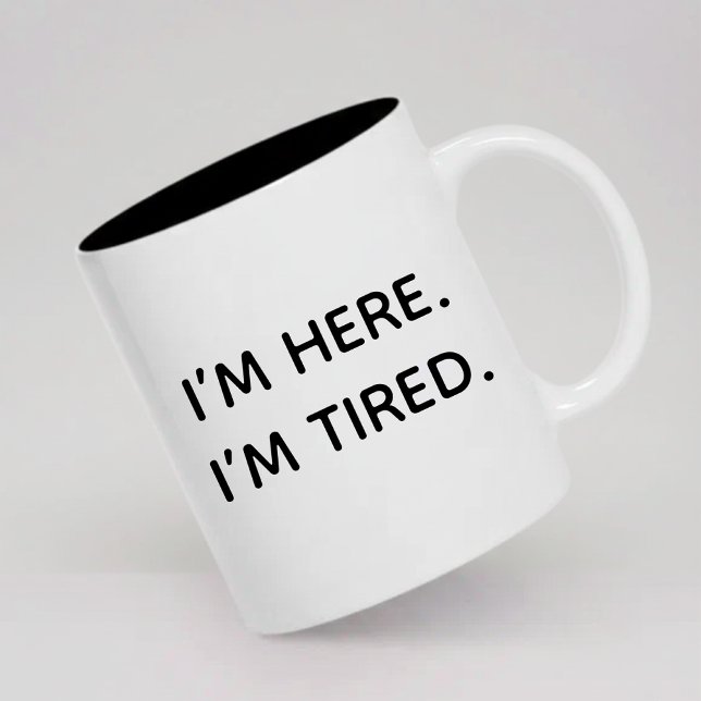 Em Dois Tons Caneca de Café Engraçada para Presente para Ela ou (Sarcastic Coffee Mug Birthday Gift for coworkers, Funny Coffee Mug Christmas Gift for Her or Boss)