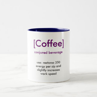 Em Dois Tons Caneca de café épico