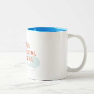 Em Dois Tons Caneca de café experimental da orquestra de