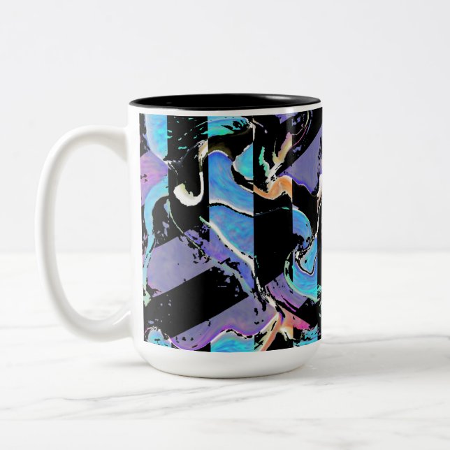 Em Dois Tons Caneca de café Eyesore (Esquerda)