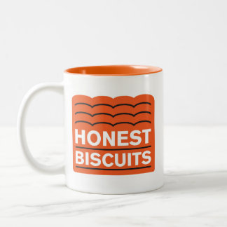 Em Dois Tons Caneca de café feita sob encomenda dos biscoitos