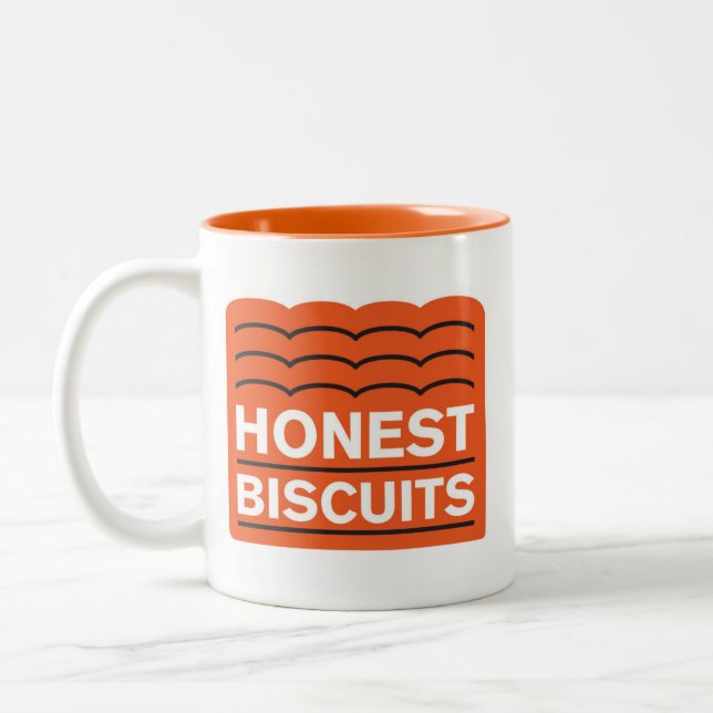 Em Dois Tons Caneca de café feita sob encomenda dos biscoitos (Esquerda)