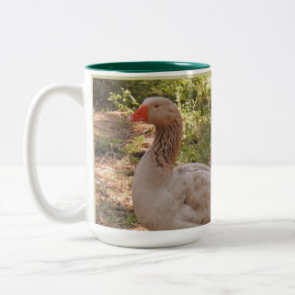 Em Dois Tons Caneca de café "Henry " das aves aquáticas de
