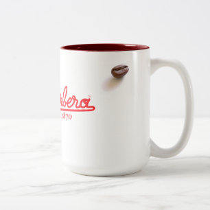 Em Dois Tons Caneca de café italiana de Barbera