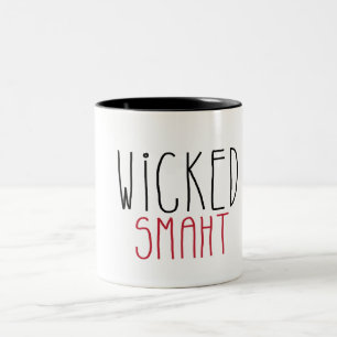 Em Dois Tons Caneca de café má de Smaht