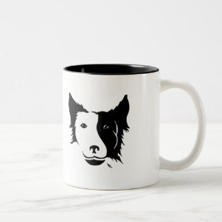 Em Dois Tons Caneca de Café Mãe de Cachorro