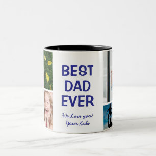 Em Dois Tons Caneca de Café Melhor Pai do Mundo