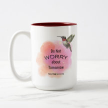 Caneca de Café Não se Preocupe com o Amanhã