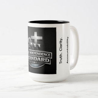 Em Dois Tons Caneca de café padrão de 15oz.