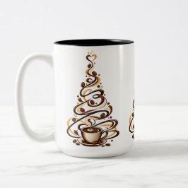 Em Dois Tons Caneca de Café para Ela Presente de Amante de Café
