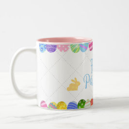 Em Dois Tons Caneca de café Páscoa 11 oz cerâmica W-PT ZLE
