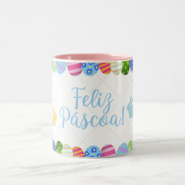 Em Dois Tons Caneca de café Páscoa 11 oz cerâmica W-PT ZLE 