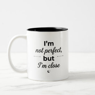 Em Dois Tons Caneca de Café Perfeitamente Sarcástica