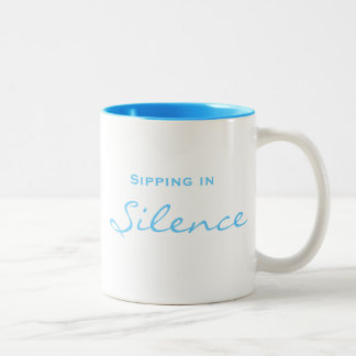Em Dois Tons Caneca de café personalizada