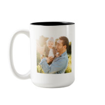 Caneca de Café Personalizada com Foto do Melhor Pa