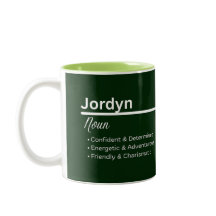 Caneca de Café Personalizada Jordyn
