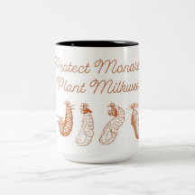 Caneca de Café Proteger Monarcas Plante Algodãozin