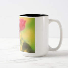 Em Dois Tons caneca de café rosa