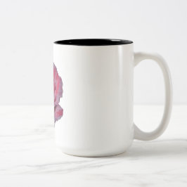 Em Dois Tons caneca de café rosa