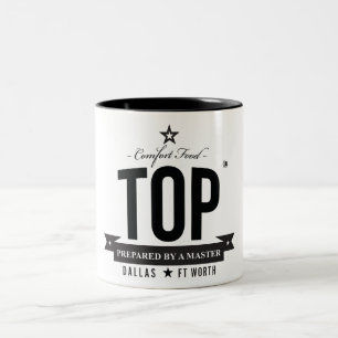 Em Dois Tons Caneca de café superior