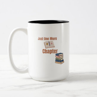 Em Dois Tons Caneca de café Um Capítulo a Mais para Amantes de