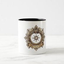 Caneca de Café Vintage Cobra Gótica Assuma Seu Des