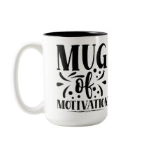 Caneca de motivação, caneca de café com citação en