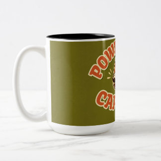 Em Dois Tons Caneca Gráfica de Café Retro dos Anos 70 – Manhã M