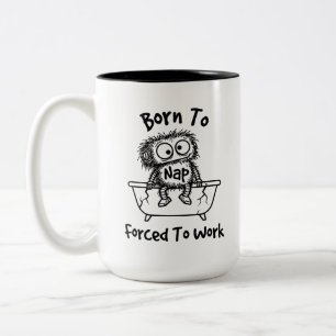 Em Dois Tons Caneca Ousada de Duas Cores para Amantes de Café