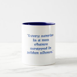 Em Dois Tons Caneca para Amantes de Café