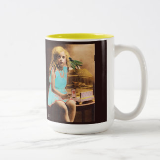 Em Dois Tons Caneca Uncaged do copo de chá do café da foto do