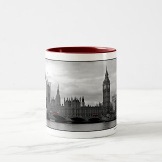 Em Dois Tons Casas da caneca de café do parlamento