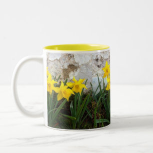Em Dois Tons Chá e caneca de café