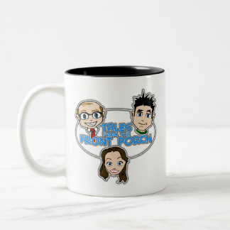Em Dois Tons Contos da caneca de café do pátio de entrada