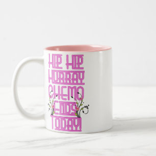 Em Dois Tons Copo da caneca do chá do café de Chemo do cancer