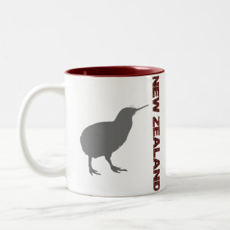 Em Dois Tons Copo vermelho da caneca de café da campainha do