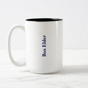 Em Dois Tons Crie Seu Próprio Caneca de Café 15oz de Duas Cores