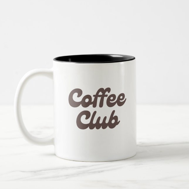 Em Dois Tons Crie Sua Própria Caneca de Café Personalizada com  (Esquerda)