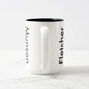 Em Dois Tons Curva de Fletcher Munson caneca de café de 15